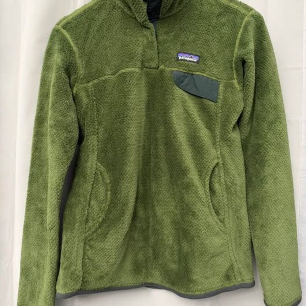 Title: Patagonia Women’s Re-Tool Snap-T Fleece Pullover – Green (Size Medium)